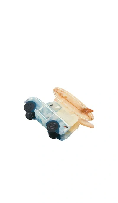 Solar Eclipse X Revolve Hand-painted Vintage Car Claw Clip In N,a