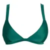Solara Women's Green Malachite Jill Triangle Top