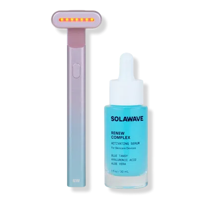 Solawave 4-in-1 Red Light Therapy Skincare Wand Kit - Ombre In Multi