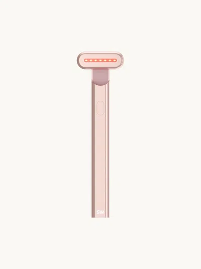 Solawave Radiant Renewal Red Light Skincare Wand Rose Gold