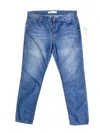 Sold Design Lab Women's Chambray Lightweight Denim Pants In Blue In Blue