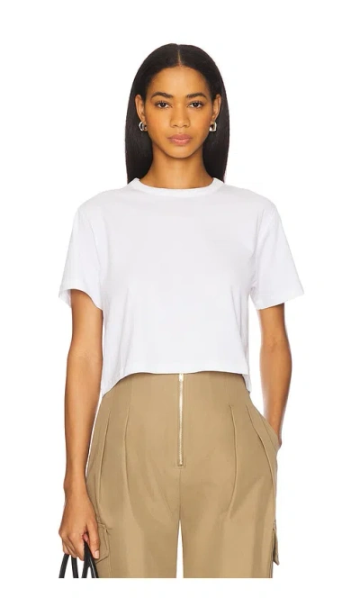 Sold Out Nyc Cropped Perfect Tee In White