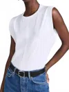Sold Out Nyc The Gimme That Shoulder Tee White Xs In White