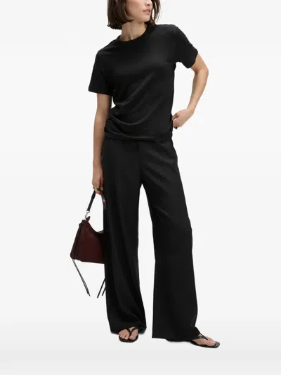 Sold Out Nyc Linen Perfect T-shirt In Black