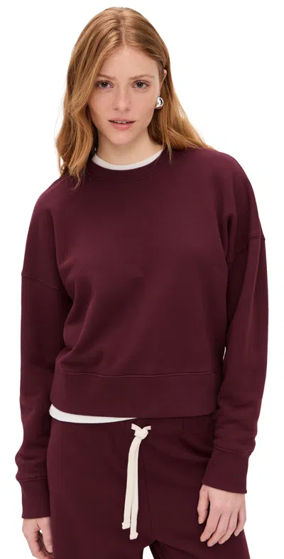 Sold Out Nyc The Everyday Sweatshirt In Wine Wine In Multi