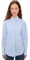 Sold Out Nyc The Everything Shirt French Blue Stripe In Blue