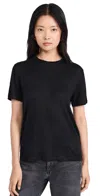 Sold Out Nyc The Linen Perfect Tee Black In Black