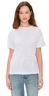 Sold Out Nyc The Linen Perfect Tee White In White