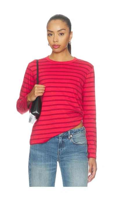 Sold Out Nyc The Long Sleeve Perfect 티셔츠 In Red