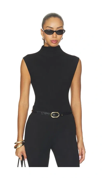 Sold Out Nyc The Mock Neck Top In Black