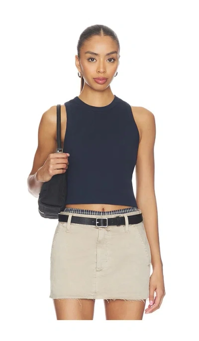 Sold Out Nyc The Not So Basic Tank In Blue