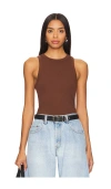 Sold Out Nyc The Not So Basic Tank Chocolate In Chocolate