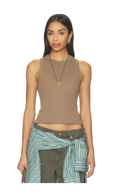 Sold Out Nyc The Not So Basic Tank In Brown