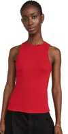 Sold Out Nyc The Not So Basic Tank In Cherry Cherry In Cherry