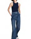 Sold Out Nyc The Not So Basic Tank In Navy In Blue