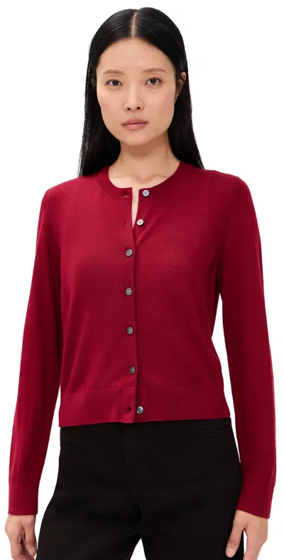 Sold Out Nyc The Refined Cardi Bordeaux In Burgundy