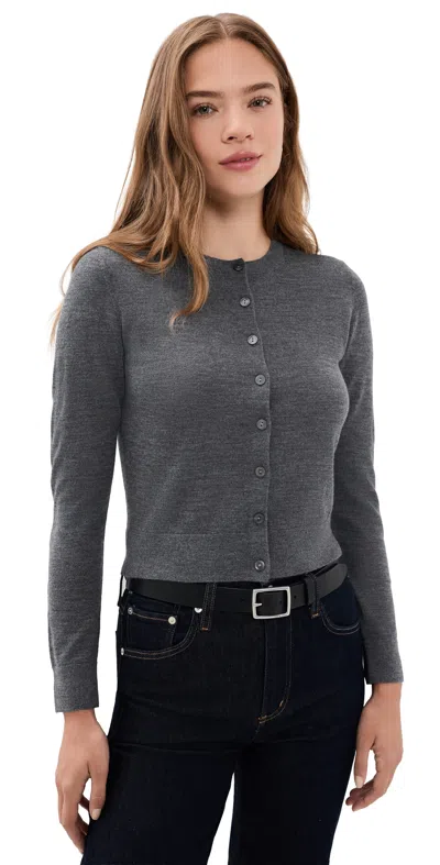 Sold Out Nyc The Refined Cardigan Charcoal In Gray