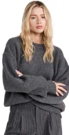 Sold Out Nyc The Signature Crew Sweater Charcoal In Charcoal