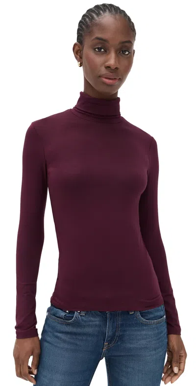 Sold Out Nyc The Turtleneck In Bordeaux Bordeaux In Burgundy