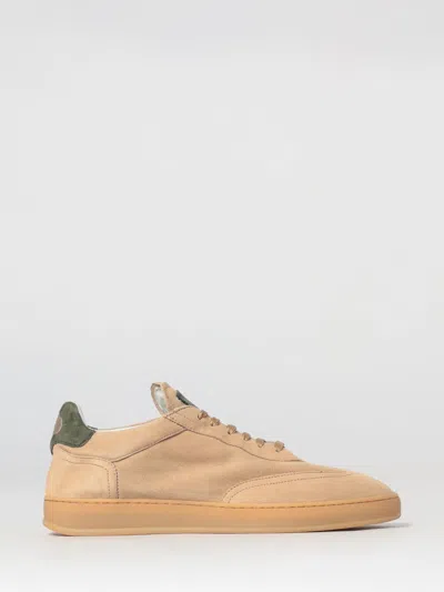 Soldini 80 Sneakers Men Color Ecru In Brown