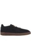 Soldini80 Akira Amalfi Lace-up Sneakers In Black