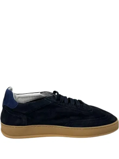 Soldini80 Akira Amalfi Suede Sneakers In Black