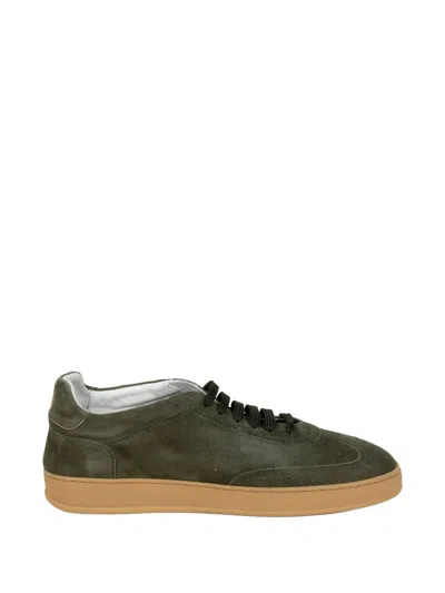Soldini80 Akira Lace-up Sneakers In Green