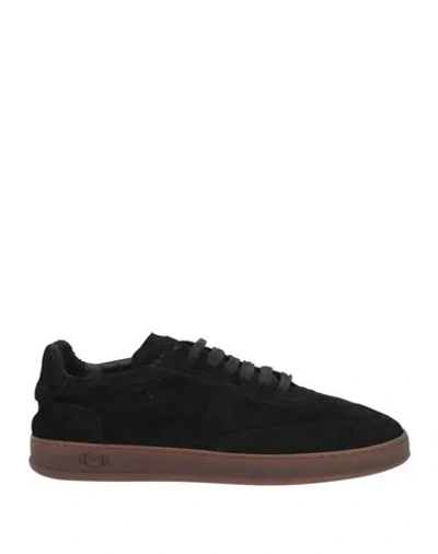 Soldini80 Man Sneakers Black Size 12 Leather