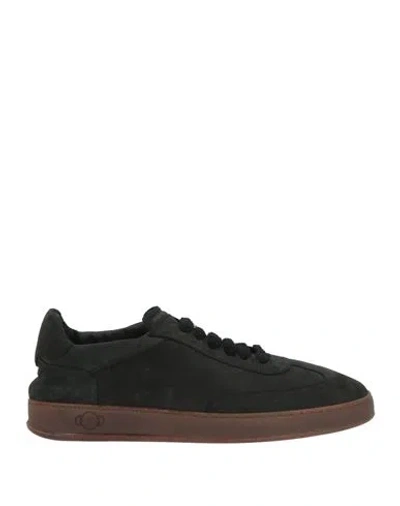 Soldini80 Man Sneakers Black Size 9 Leather