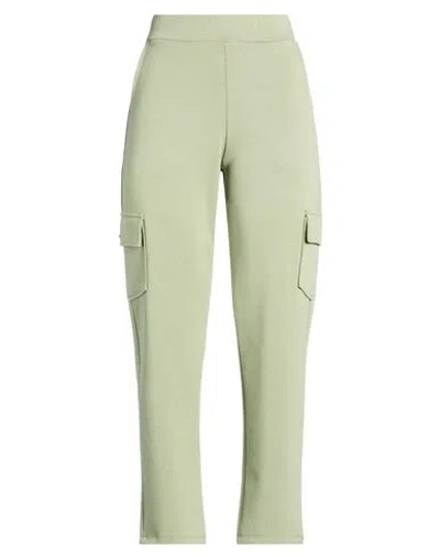Soldout # Woman Pants Sage Green Size S Modal, Polyester, Elastane In Gray