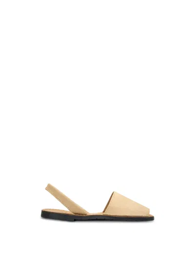 Sole Macaw Nubuck Menorcan Sandals In Brown