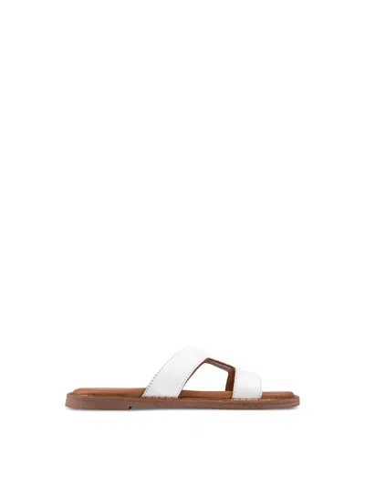 Sole Noor Slide Sandals, Leather, Size 5 In Multicolor