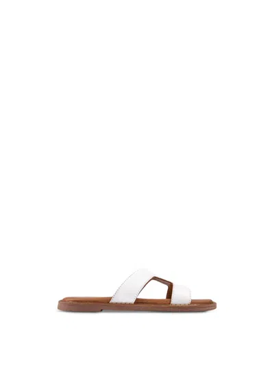 Sole Noor Slide Sandals In White