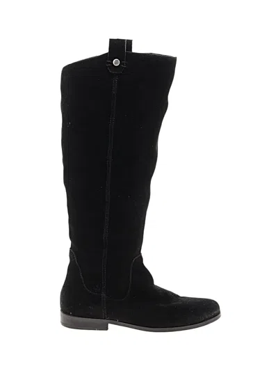 Pre-owned Sole Society Boots In Black