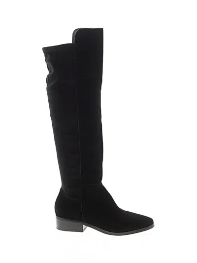 Pre-owned Sole Society Boots In Black
