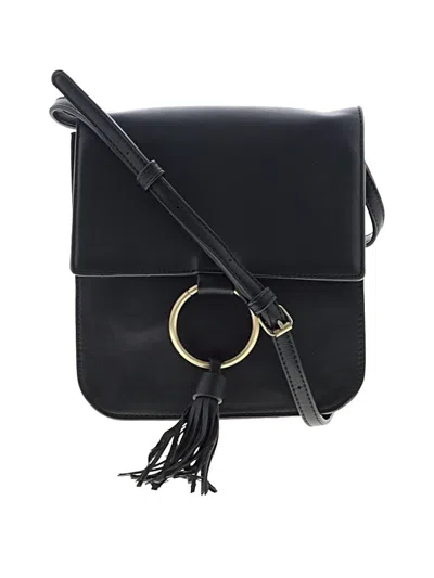 Pre-owned Sole Society Crossbody Bag In Black