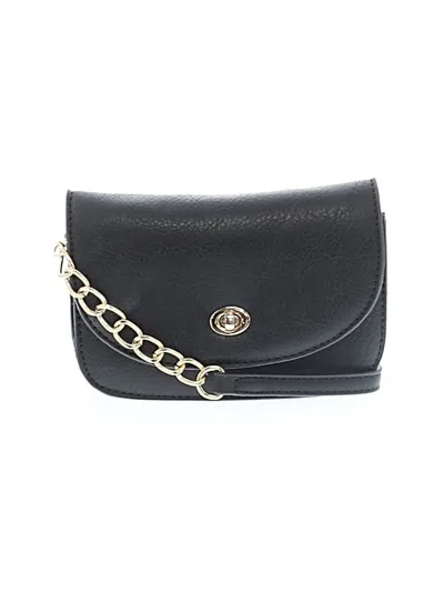 Pre-owned Sole Society Crossbody Bag In Black