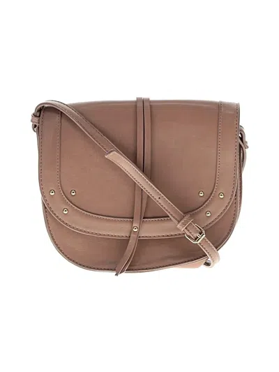 Pre-owned Sole Society Crossbody Bag In Tan
