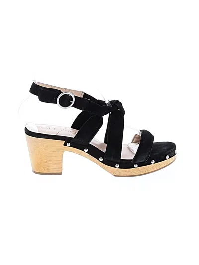 Pre-owned Sole Society Sandals In Black