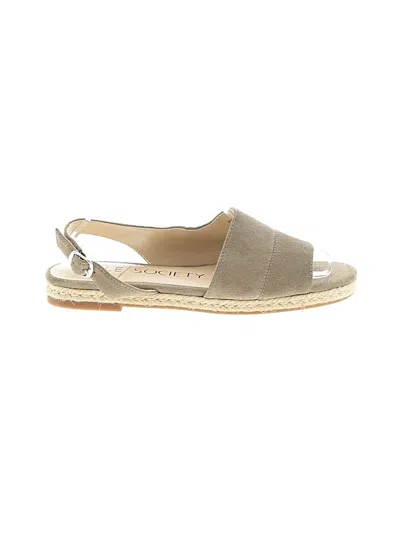 Pre-owned Sole Society Sandals In Gray