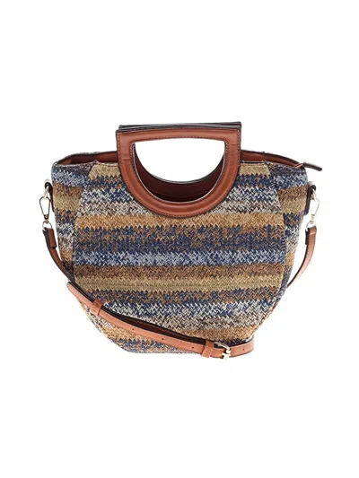 Pre-owned Sole Society Satchel In Brown