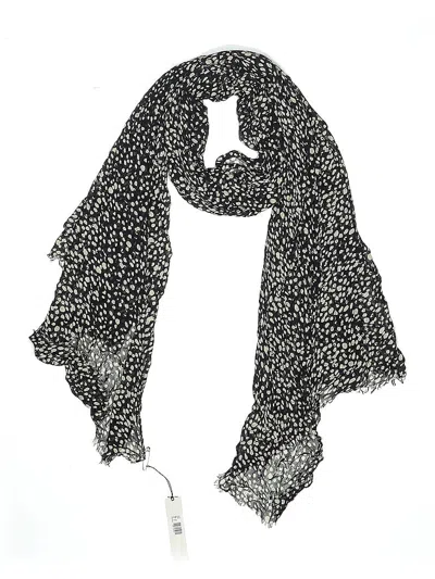 Pre-owned Sole Society Scarf In Black