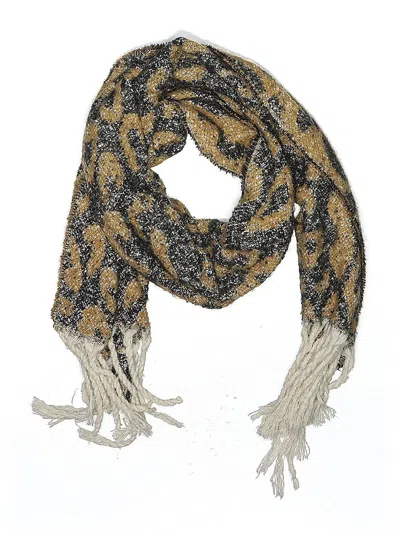 Pre-owned Sole Society Scarf In Brown