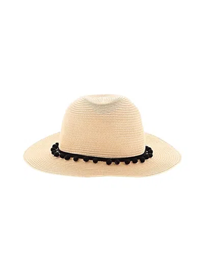 Pre-owned Sole Society Sun Hat In Brown
