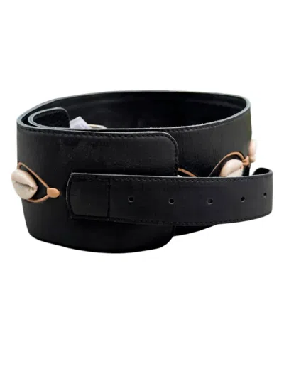 Sole Women's Blora Leather Belt In Black