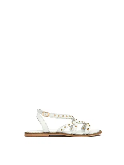 Sole Womens Rach Gladiator Sandals In White