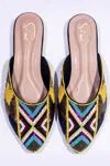 Sol’eart Women's Kaleidoscope Slip On Shoe In Pink/tan/turquoise In Multi