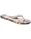 Solei Sea Women's Indie Sandals In Camo Metallic Gold & Lilac In Multi