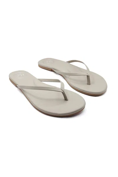 Solei Sea Indie Flip-flop Sandals In Gray
