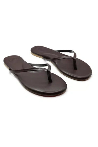 Solei Sea Indie Thong Sandals In Brown